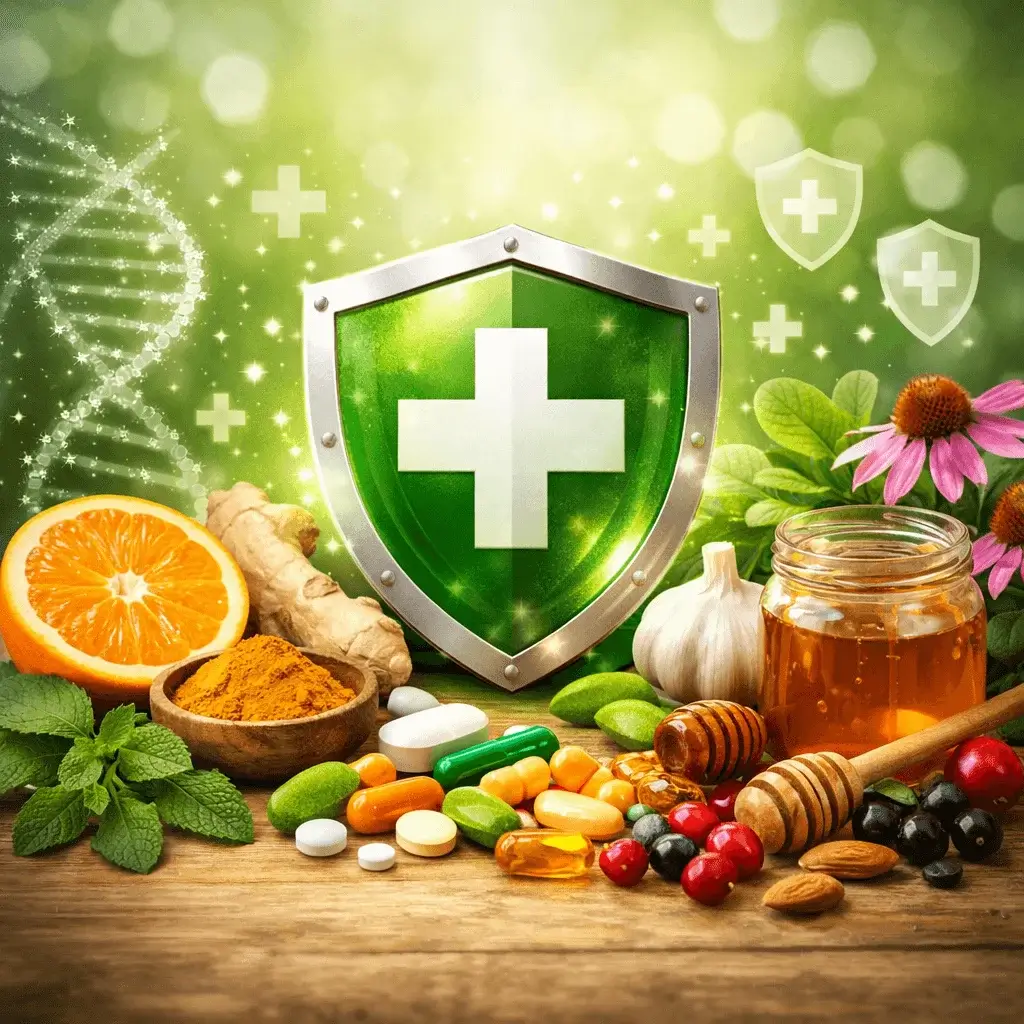 Természetes összetevők és vitaminok